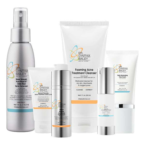Adult Acne and Antiaging treatment together