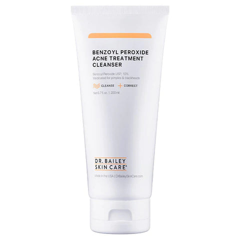 benzoyl peroxide cleanser to treat razor bumps