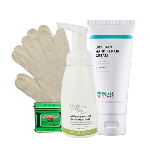 dry skin hand repair for chapped hands best cotton gloves