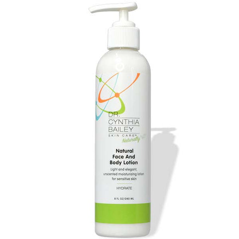 dermatologist approved natural fragrance free body lotion