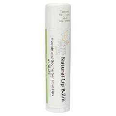 heal dry chapped lips with unflavored non-toxic natural lip balm