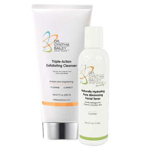 Spring Skin Care Facial Pore Minimizing Cleansing for glowing skin