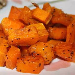 roasted butternut squash is a great source of beta carotene for your skin