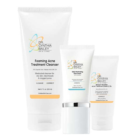 dermatologist's ultimate acne solutions skin care kit 