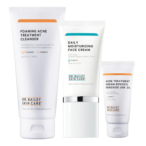 Men's acne products