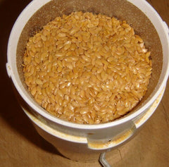 how to grind fresh flax seeds