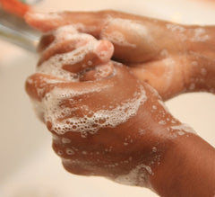 heal chapped hands with gentle hand soaps