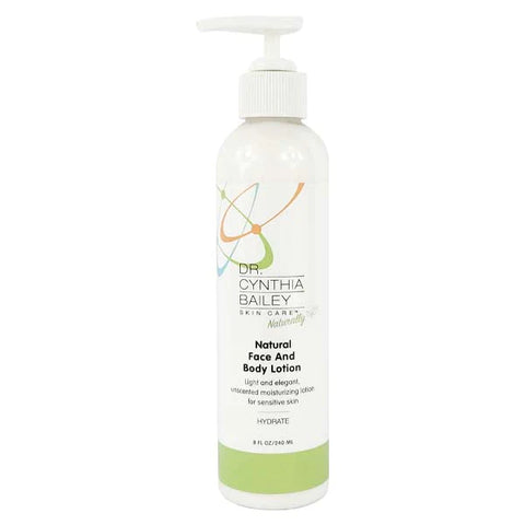 natural face hand and body lotion hypoallergenic