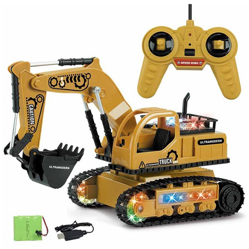 remote digger toys