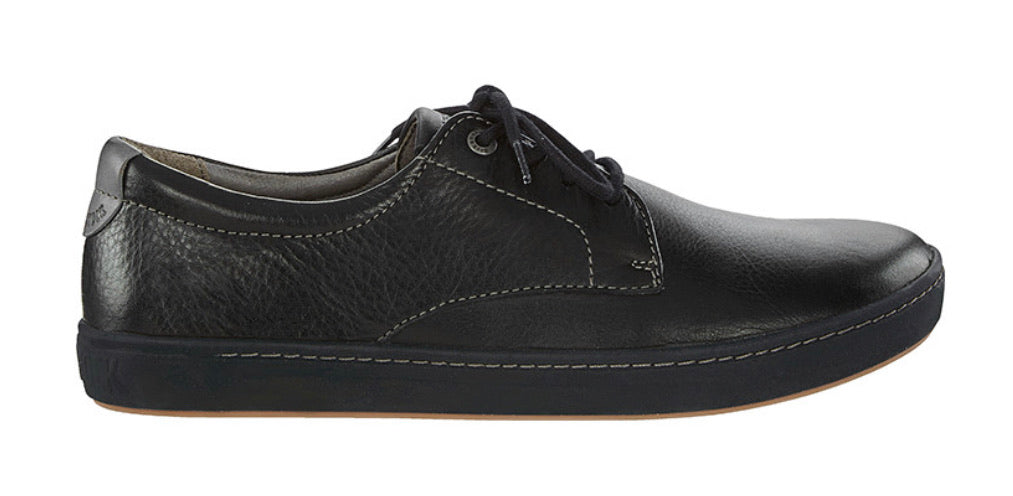 Birkenstock Navarino Black 4 Eyelet Shoe – Redpath Shoes Canberra