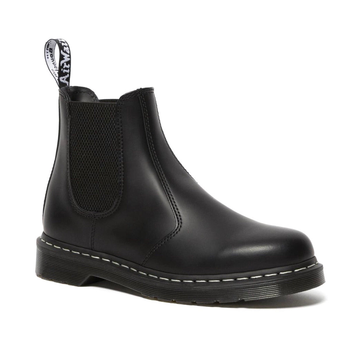 Dr. Martens 2976 Black White Stitch Chelsea Boot Redpath Shoes Canberra