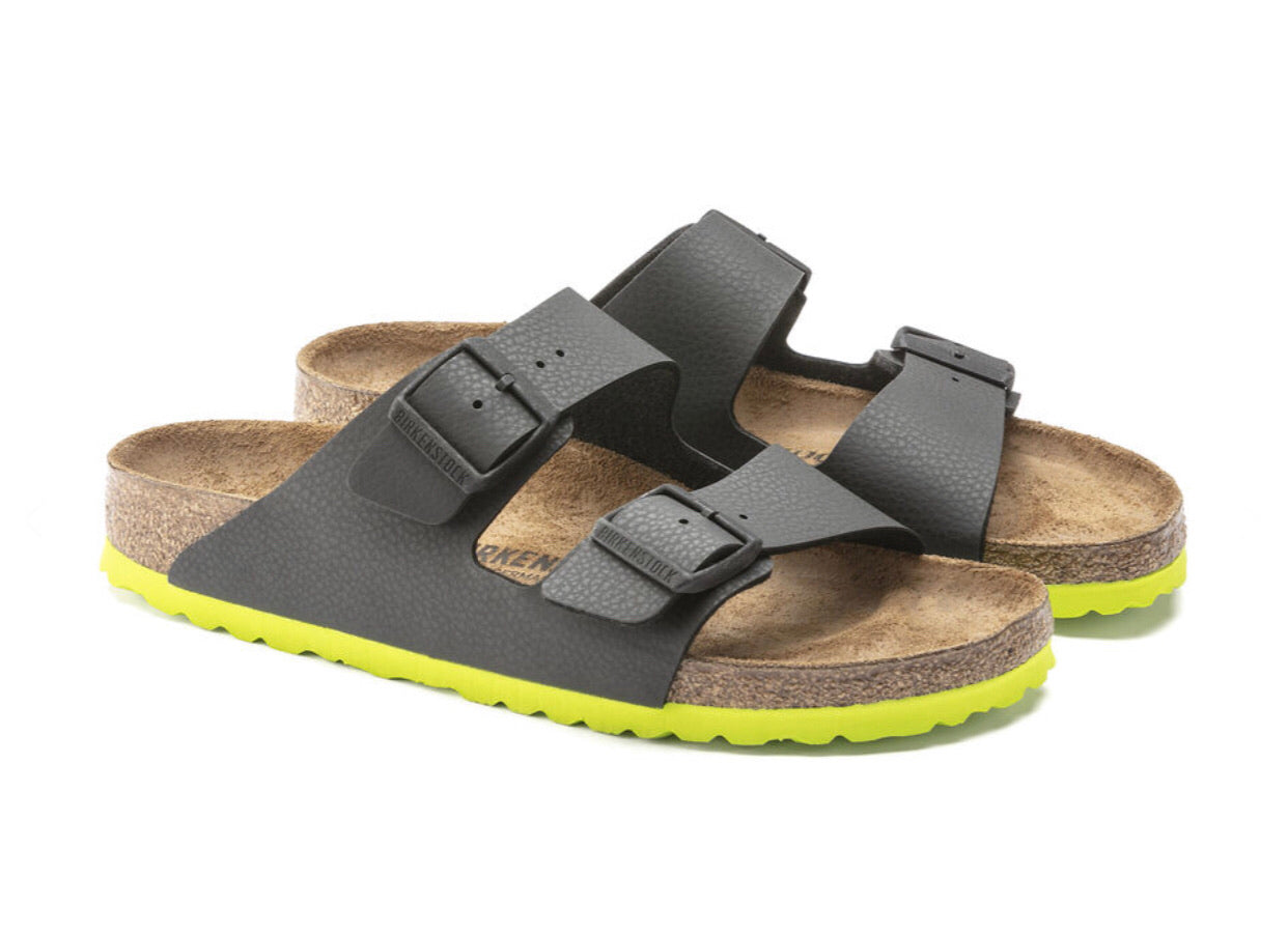 birkenstock arizona desert soil black