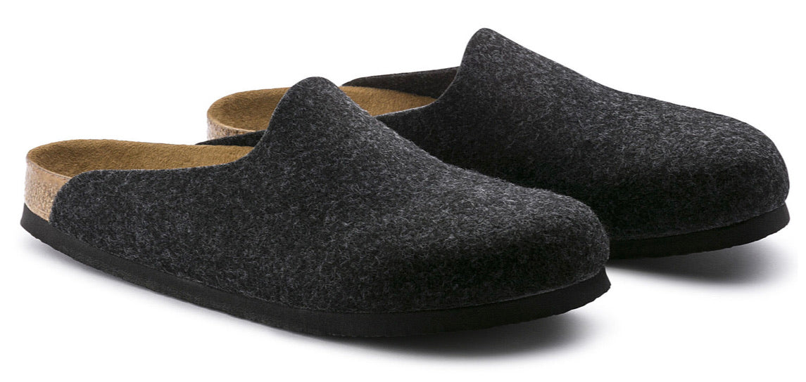 birkenstock amsterdam felt clogs