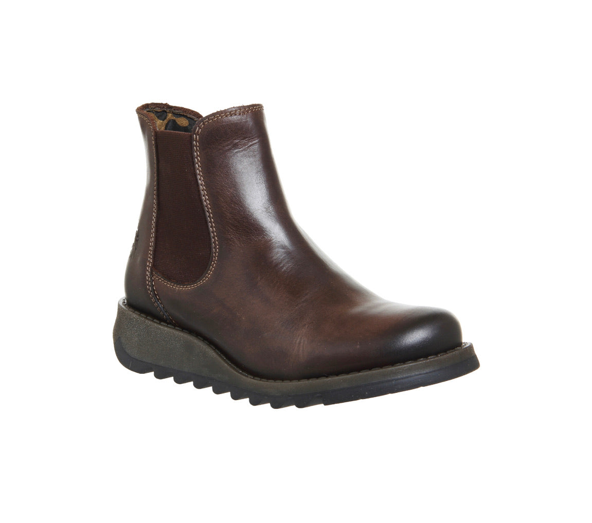 fly london dark brown boots