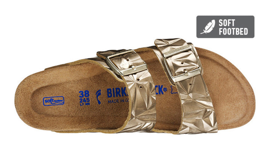 birkenstock arizona spectral platin