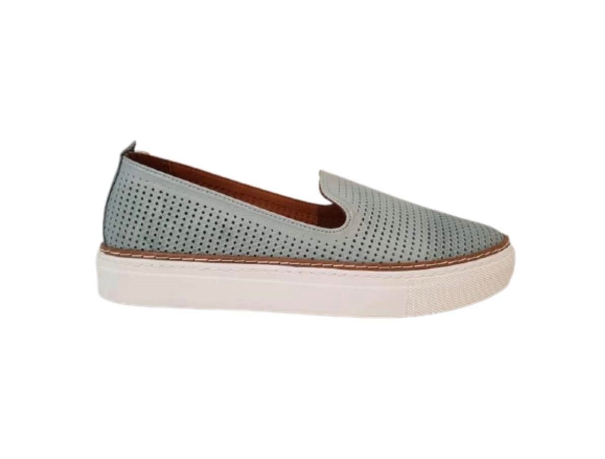 Sala Europe Airlie Fresh Sky Blue Slip On Made In Turkey – Redpath ...