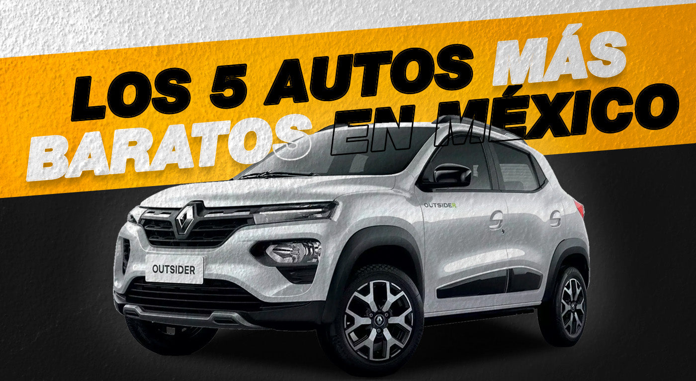 🚗 Los 5 autos MÁS BARATOS en México | ¿Cuál debo comprar? 🤔