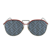 fendi 61mm aviator sunglasses