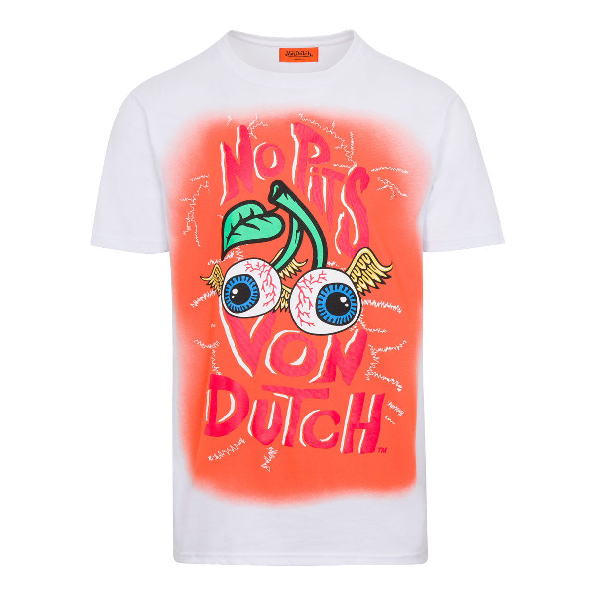 Neon Orange Velvet Trucker - Dutch Von