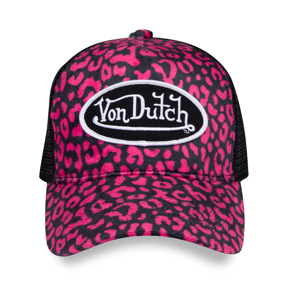 Orange Cheetah Velvet Trucker - Von Dutch
