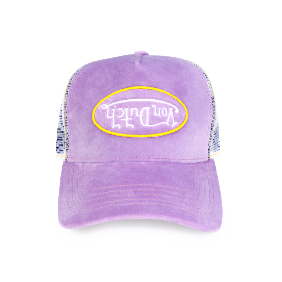 Von Dutch Velvet Trucker Hat