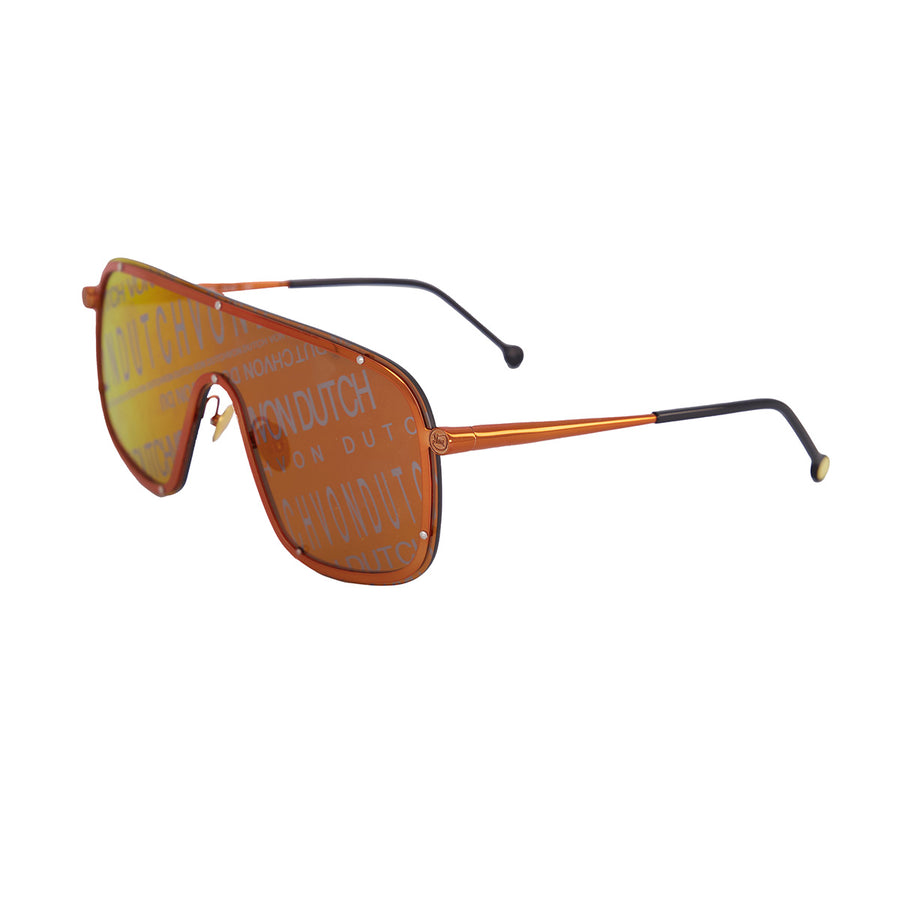 Von Dutch Paris Eyewear Unisex James Black Orange