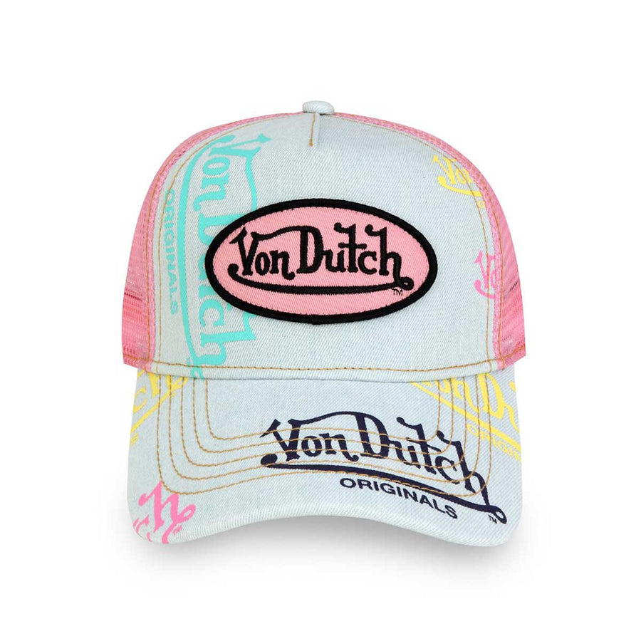 Atlanta Logo All Over Trucker Cap by Von Dutch - 28,95 €