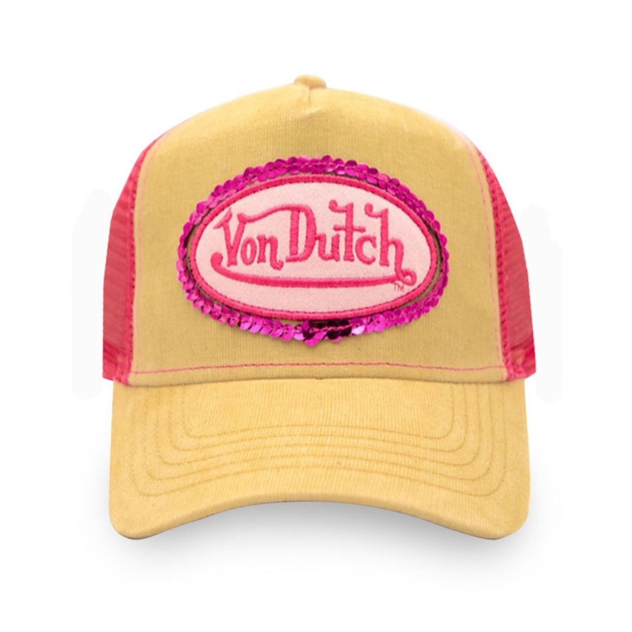 Distressed Dirty Pink Trucker - Von Dutch