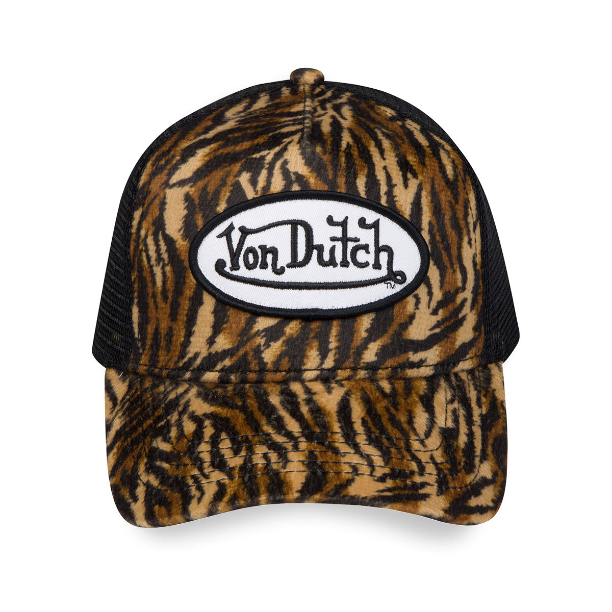 Neon Orange Velvet Trucker Dutch Von 