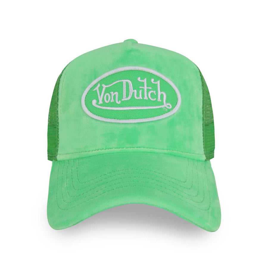 Von Dutch SUM BLU White and Blue Trucker Hat