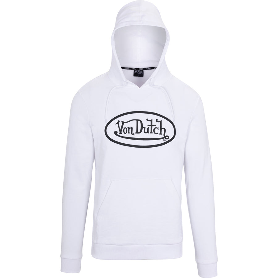 Von Dutch Originals Logo Patch Black Hoodie