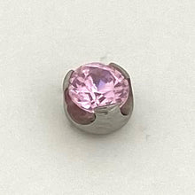 Load image into Gallery viewer, Prong Set Gem Threaded End