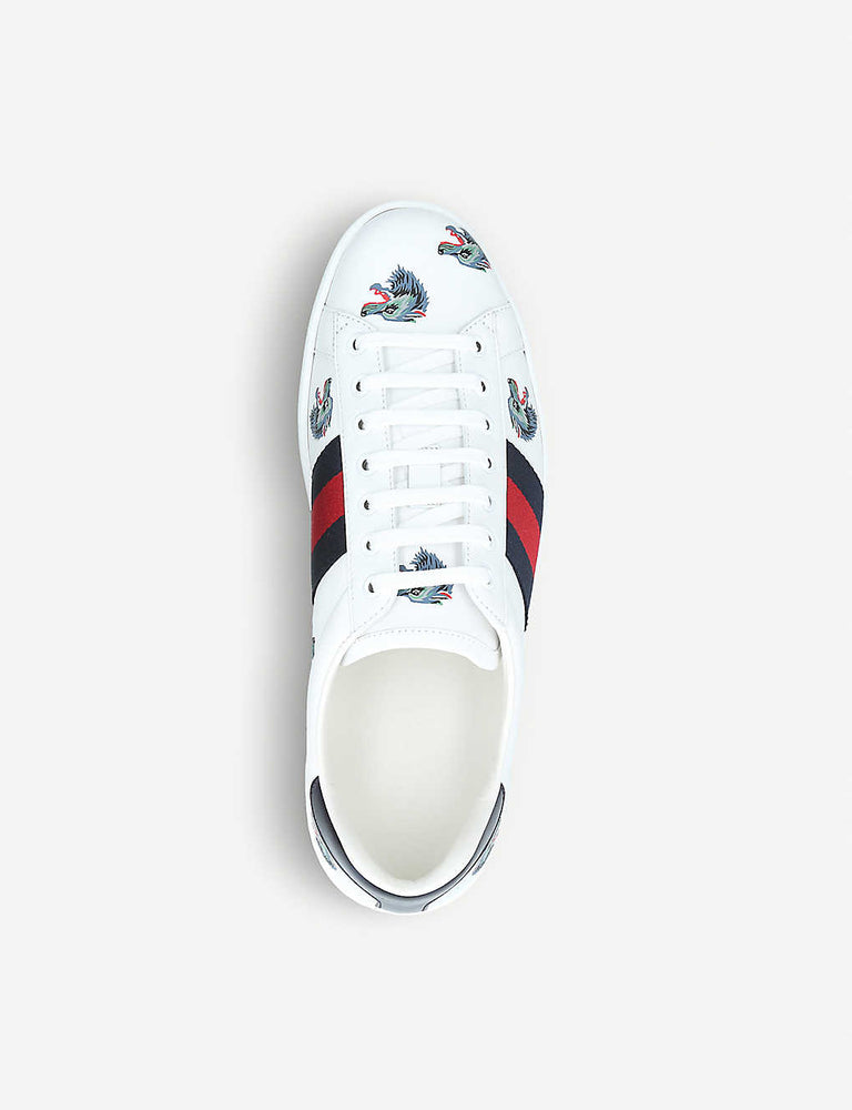 gucci wolf trainers