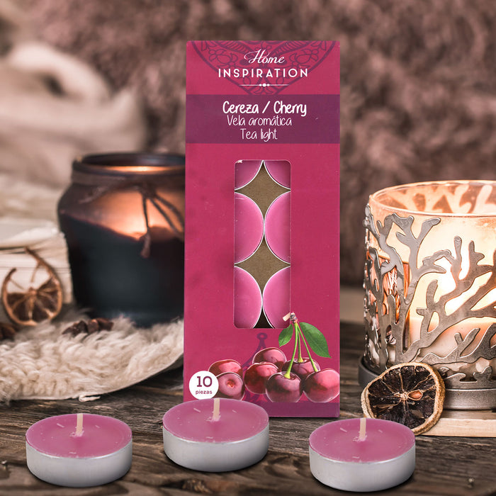 Set de 10 Velas aromáticas Tea Light Arándano – Waldo's