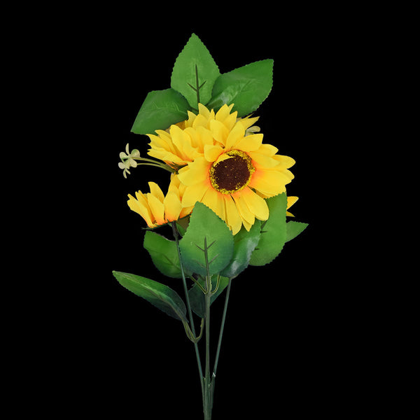 Flor de Girasol Artificial color Amarillo – Waldo's