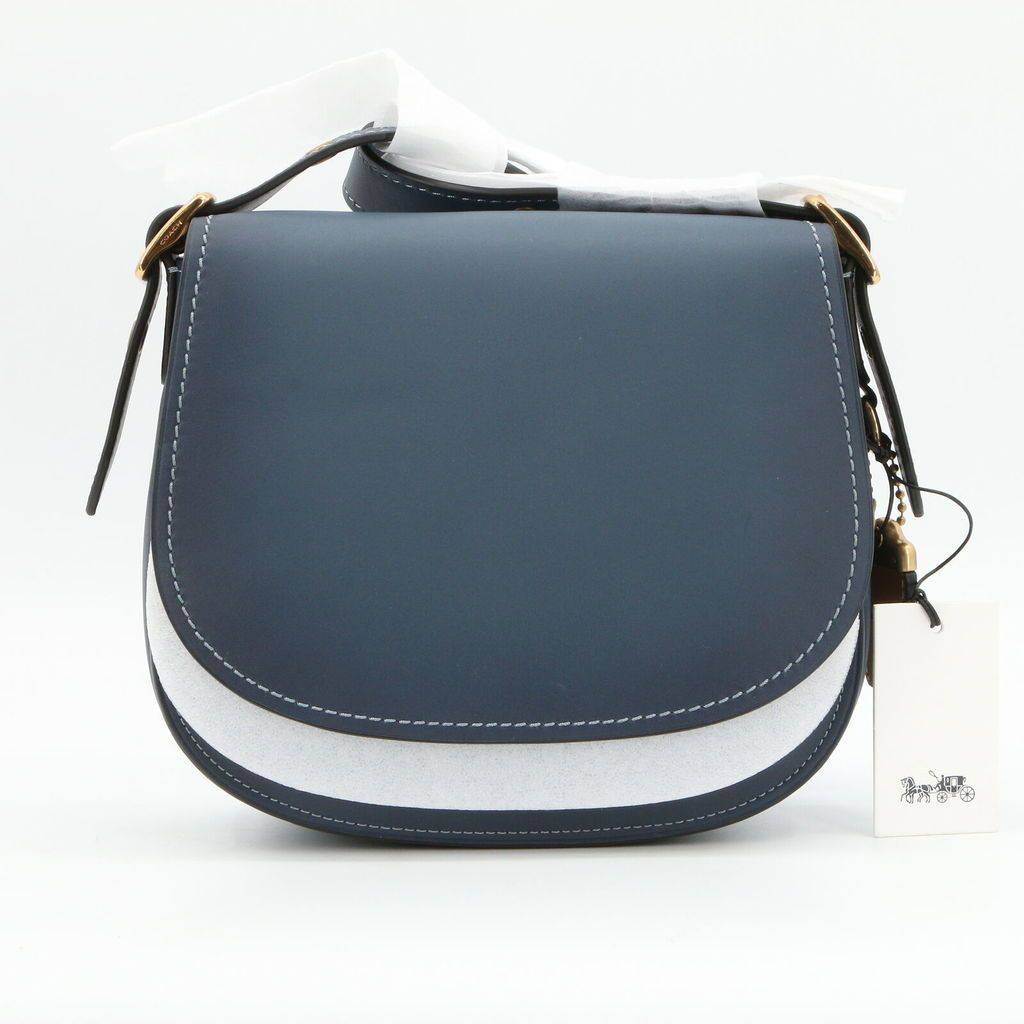 coach saddle 23 dark denim