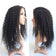 Kinky Curly wigs Brizilian Virgin Human Hair lace Wigs for women