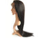 22 Inches Black Straight Virgin Human Hair Hd Lace Wigs For Gorgeous Girls with Baby Hair