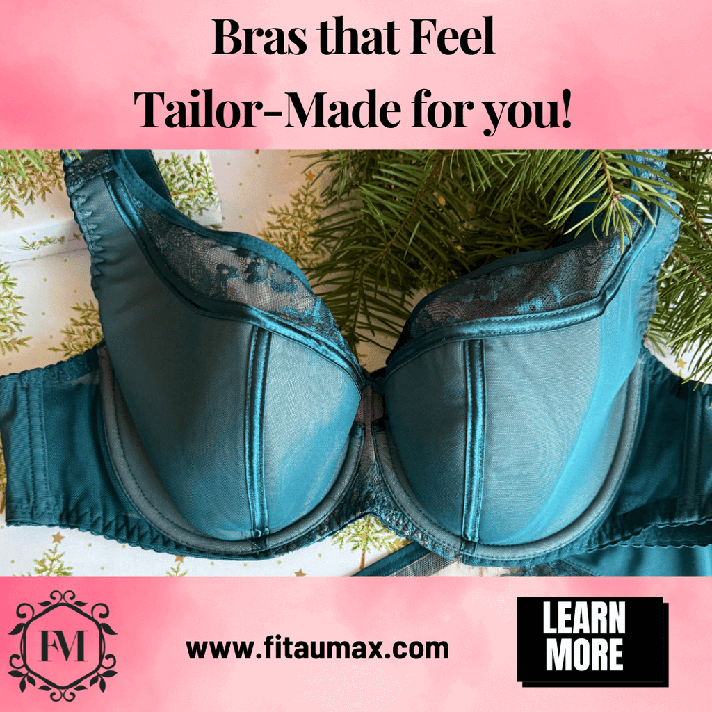 Tailored made bras for larger busts