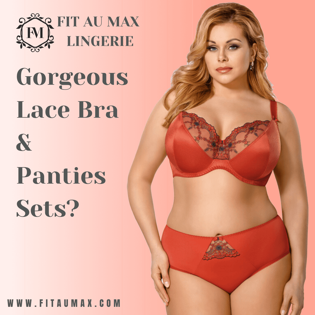 Gorgeous lace bra & panties sets