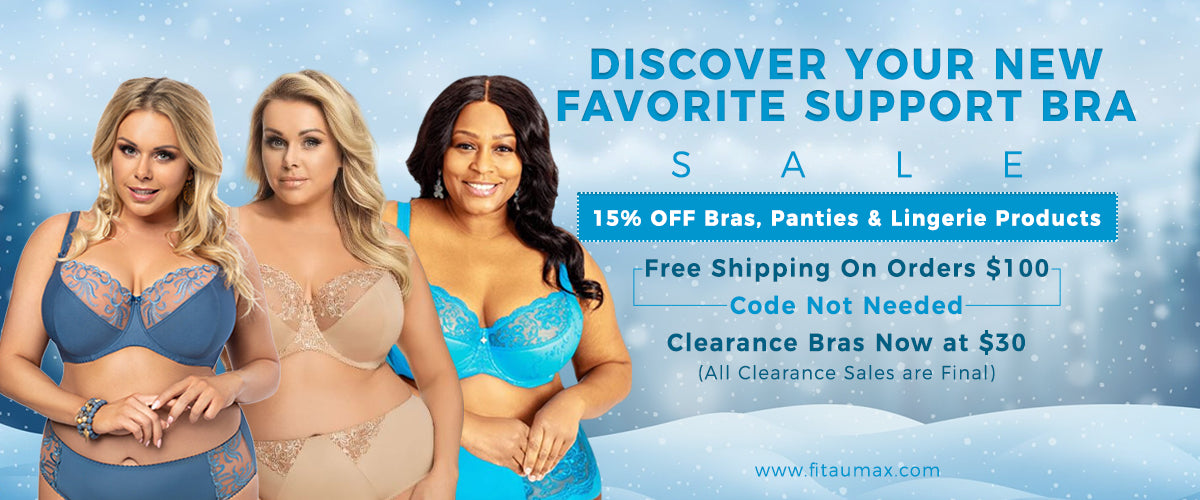 Winter Sale 15% Off Bras, Panties and Lingerie