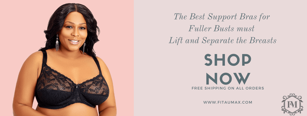 Why Support Bras Are Safer for Full-Figured Women -Fit Au Max Lingerie –  FitAuMaxLingerie