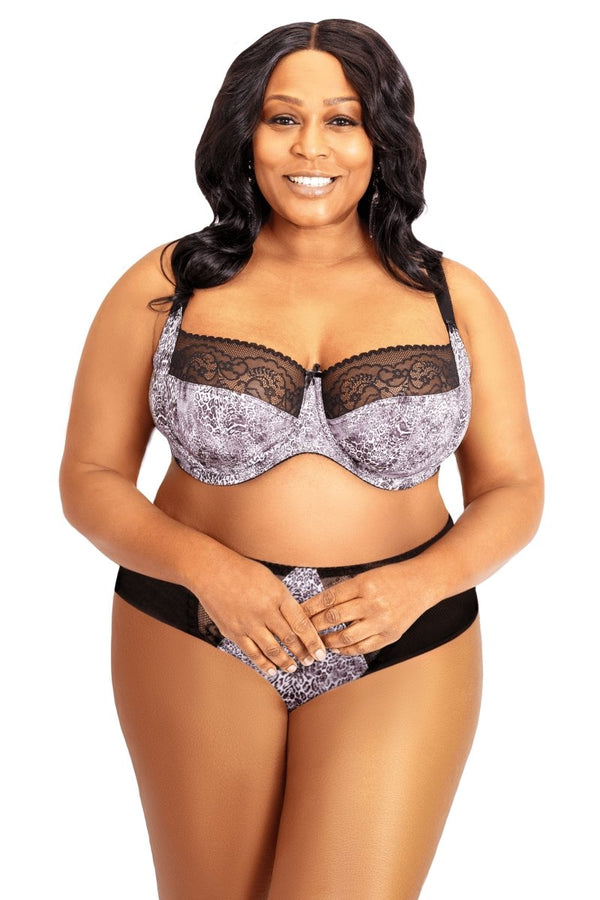 Plus Size Lace Bra in E Cup Size, WiesMANN Lace Bra