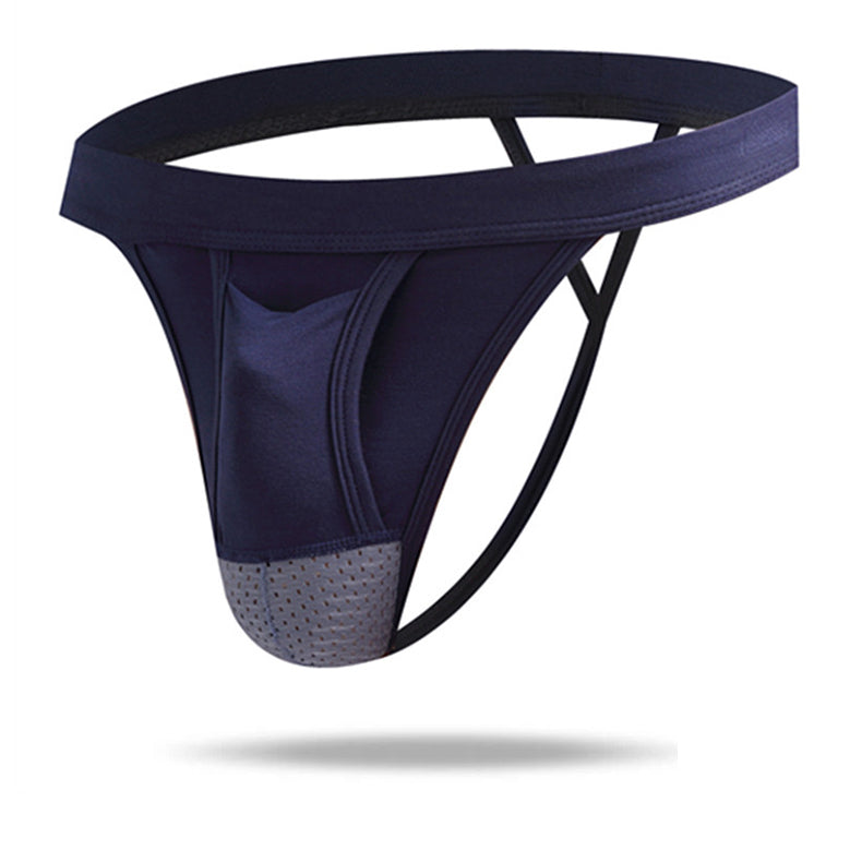 Micro Modal Cool Dual Pouch Men's Thong - versaley