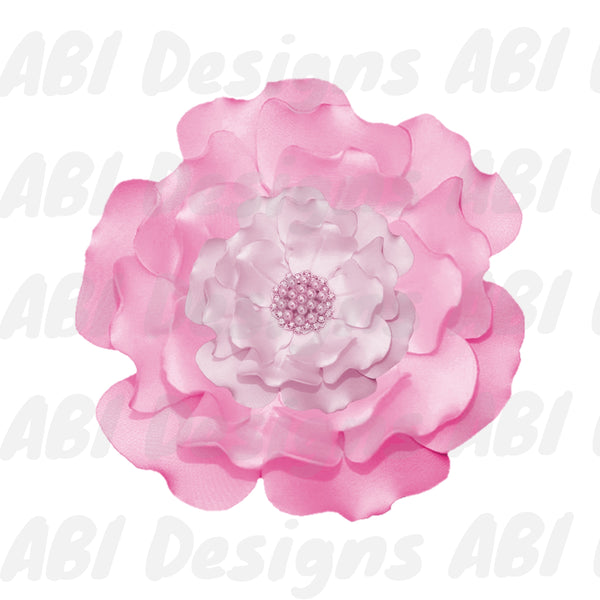 Download Light Pink Flower Sublimation Abi Designs Transfers Blanks