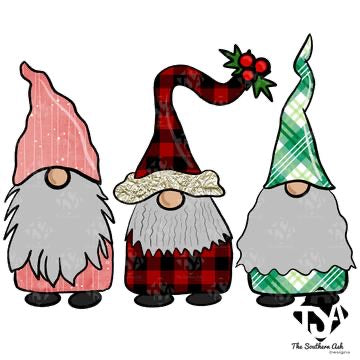 Download Christmas gnomes - Sublimation - ABI Designs Transfers ...