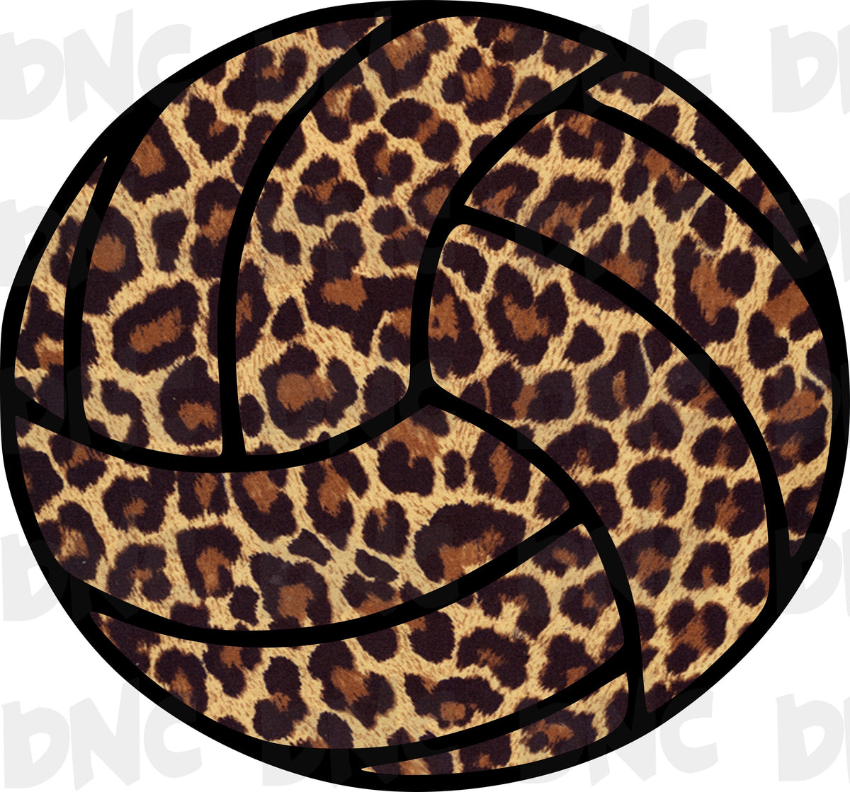 Download Leopard Volleyball- Sublimation - ABI Designs Transfers ...