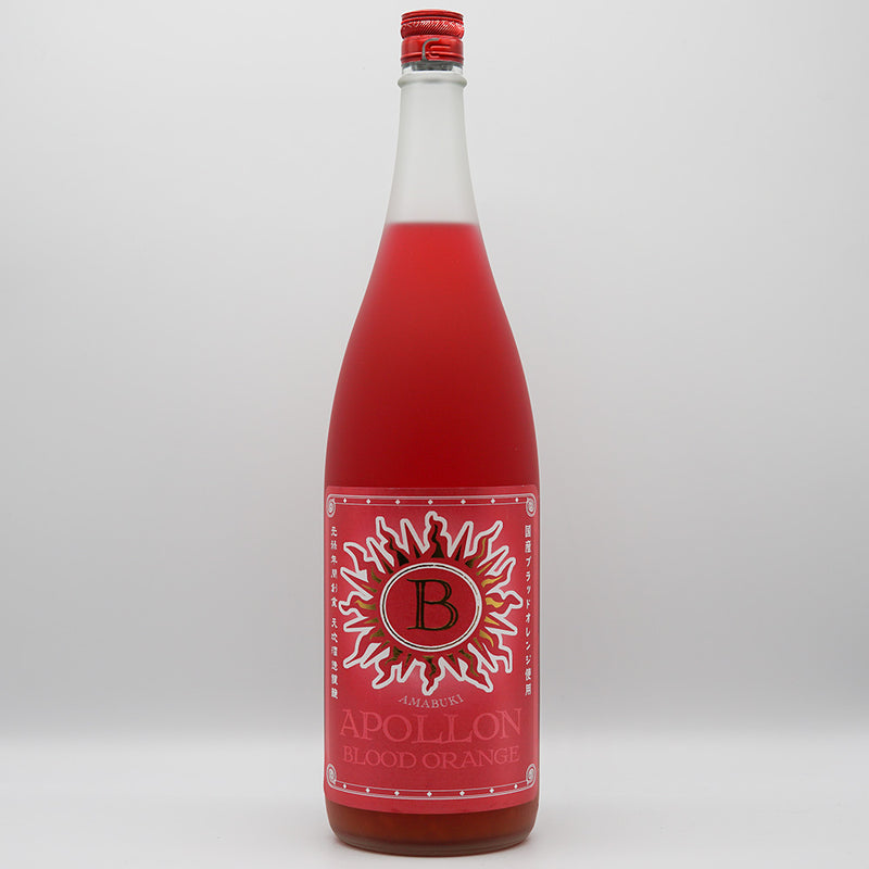 かわいい～！」 天吹 ブラッドオレンジ梅酒 アポロン BLOOD ORANGE AMABUKI APOLLON 1800ml 9度 天吹酒造 佐賀県  梅酒 日本酒ベース