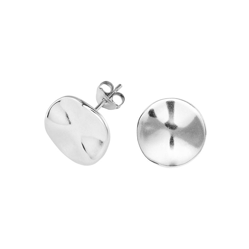 Round Ripple Disc Studs