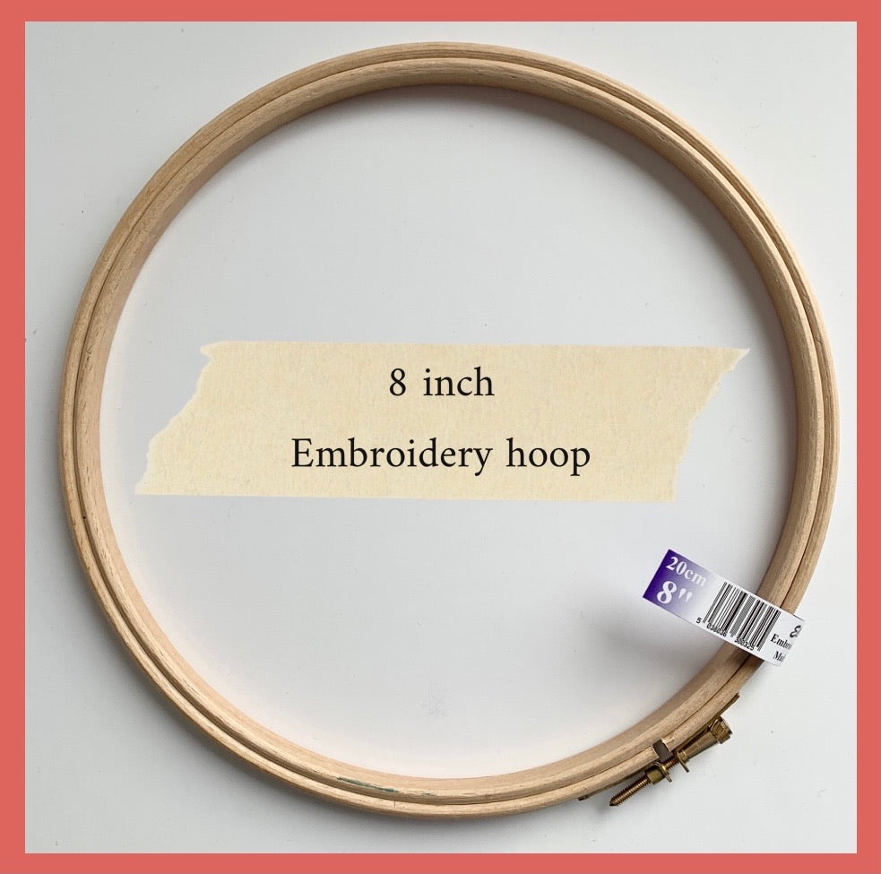 10 Inch (25 cm) Elbesee Wooden Embroidery hoop – Madaher